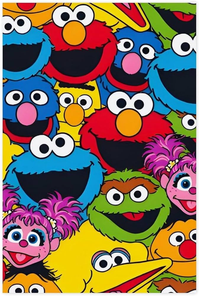 【希少】セサミストリート B2 ポスター 約70×50cm 4枚　XEROX 希少】セサミストリート B2 ポスター 約70×50cm 4枚 FUJI XEROX｜Yahoo